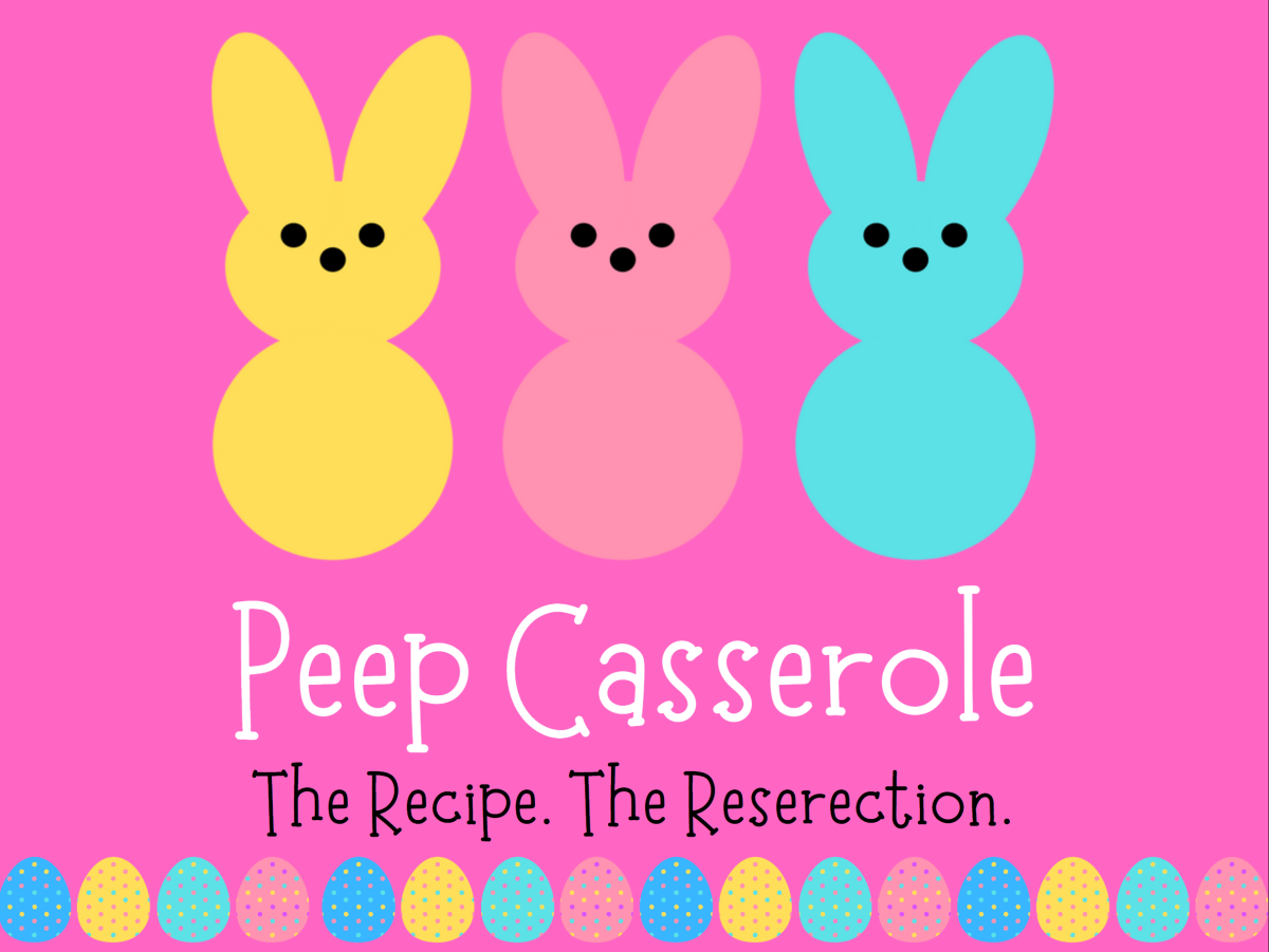 Peep Casserole (Yes, That's a Thing) Dessert Recipe for Spring