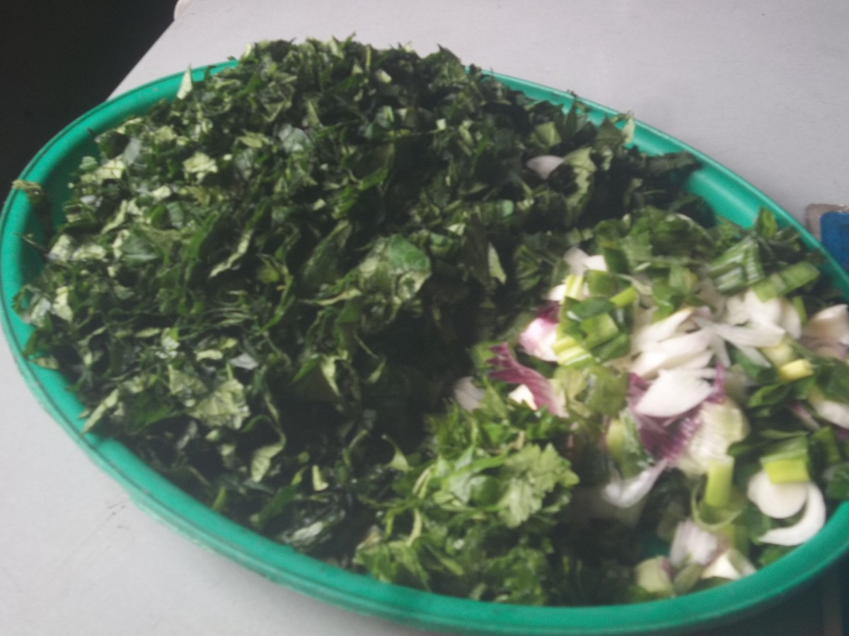 You can add chopped greens like parsley and spring onions to your fruit salad.
