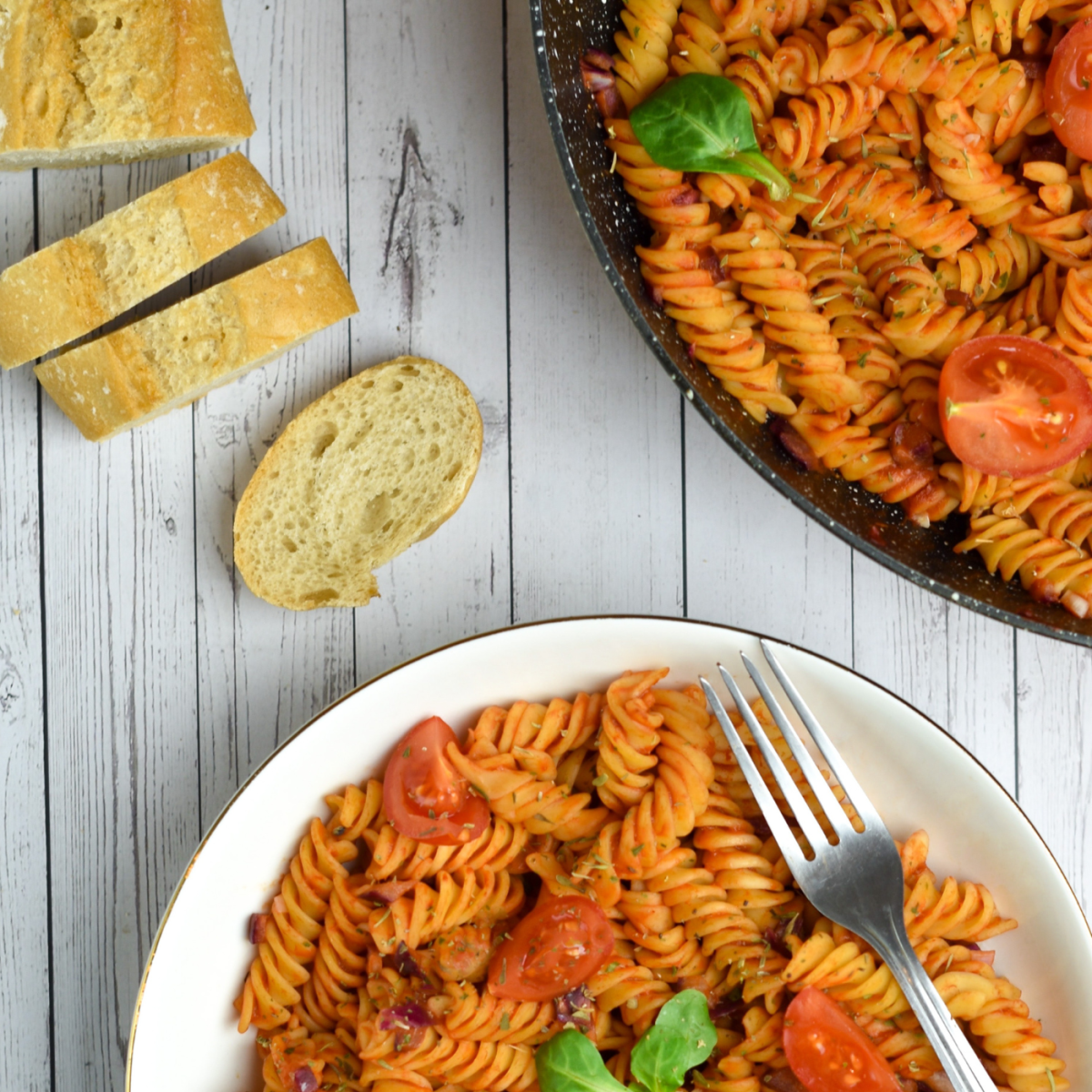 Try to avoid carb-loaded foods like bread and pasta. 