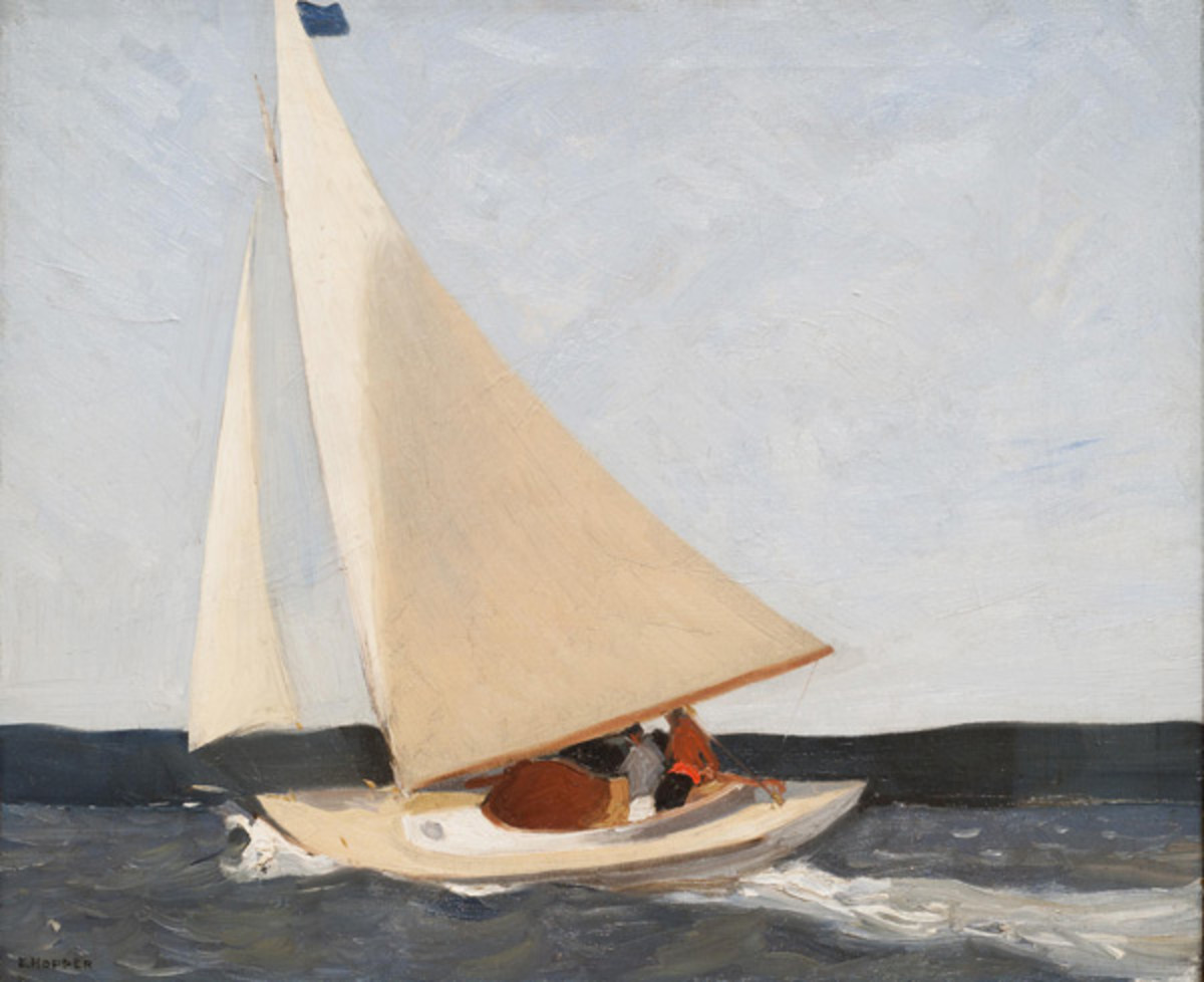 Edward Hopper, Sailing, 1911
