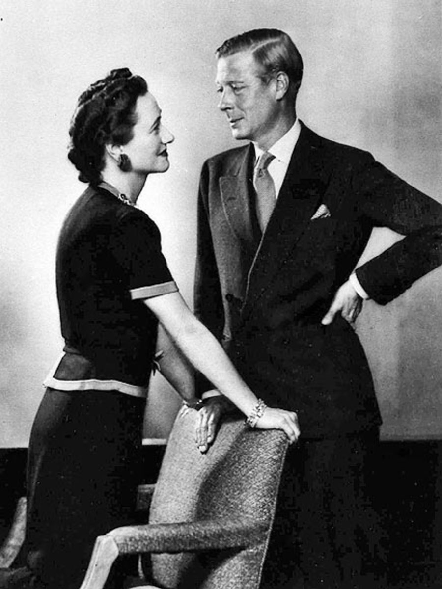 Mrs Wallis Simpson and Prince Edward