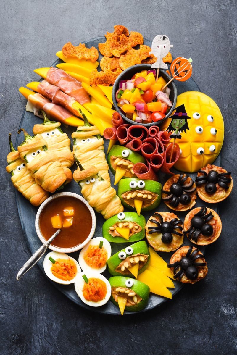 Creative Appetizers and Pasta Recipes for Halloween