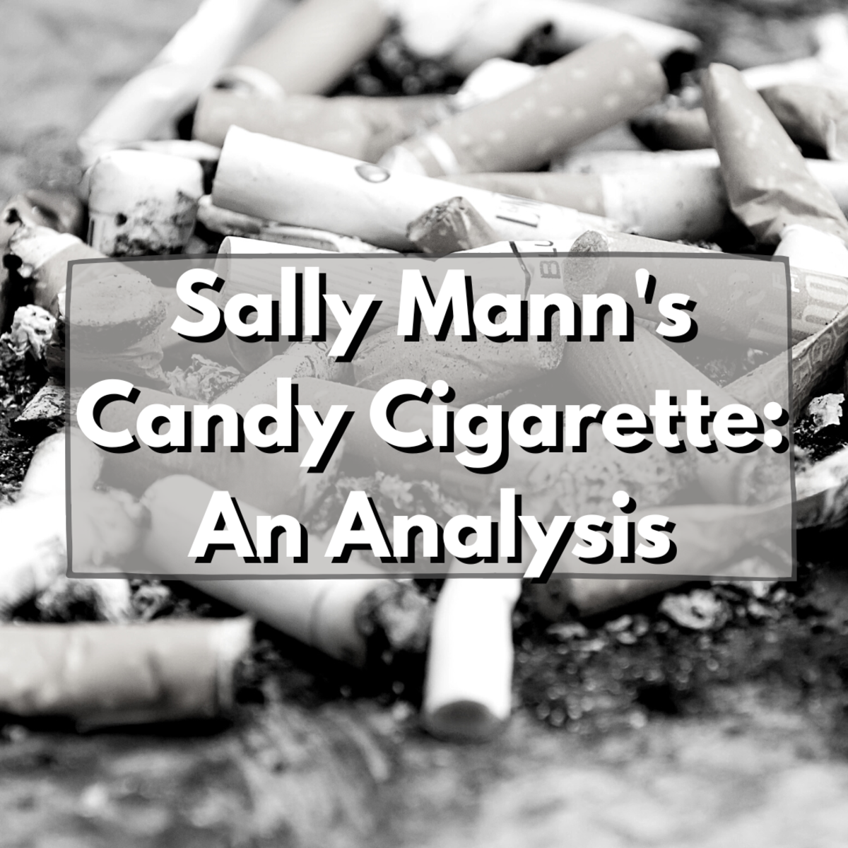 Read on for an explanation and interpretation of Sally Mann's "Candy Cigarette" photograph.