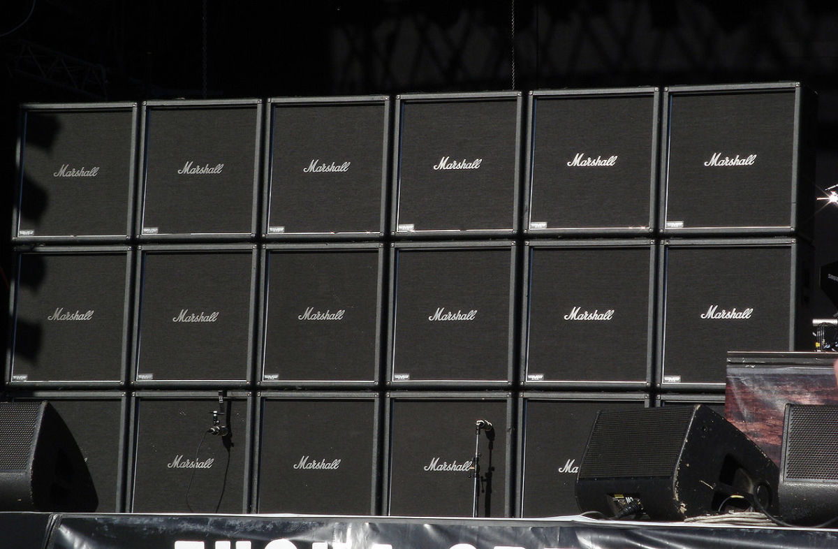 The Marshall Wall of Sound