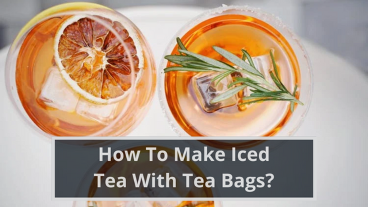 How To Make Iced Tea With Tea Bags?