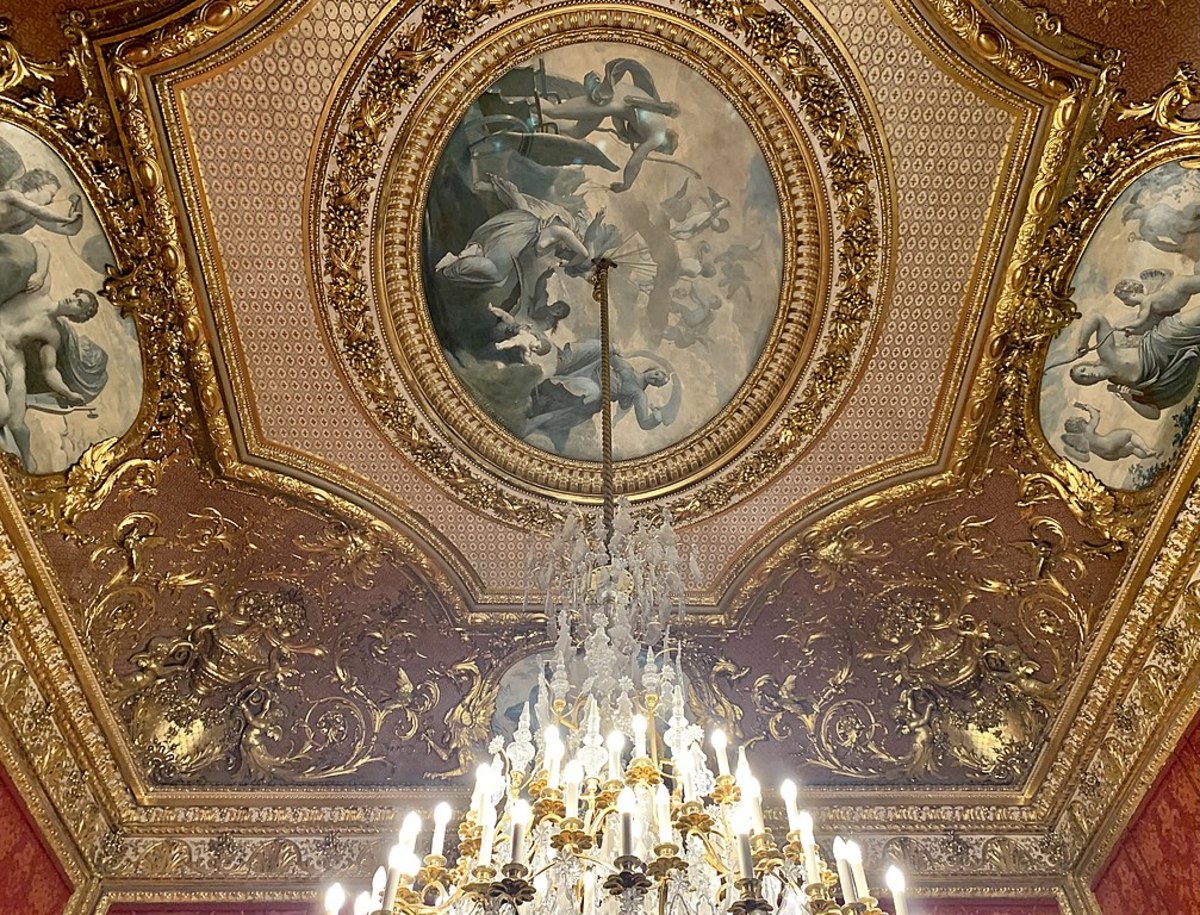 Some of the ceilings are masterpieces! 