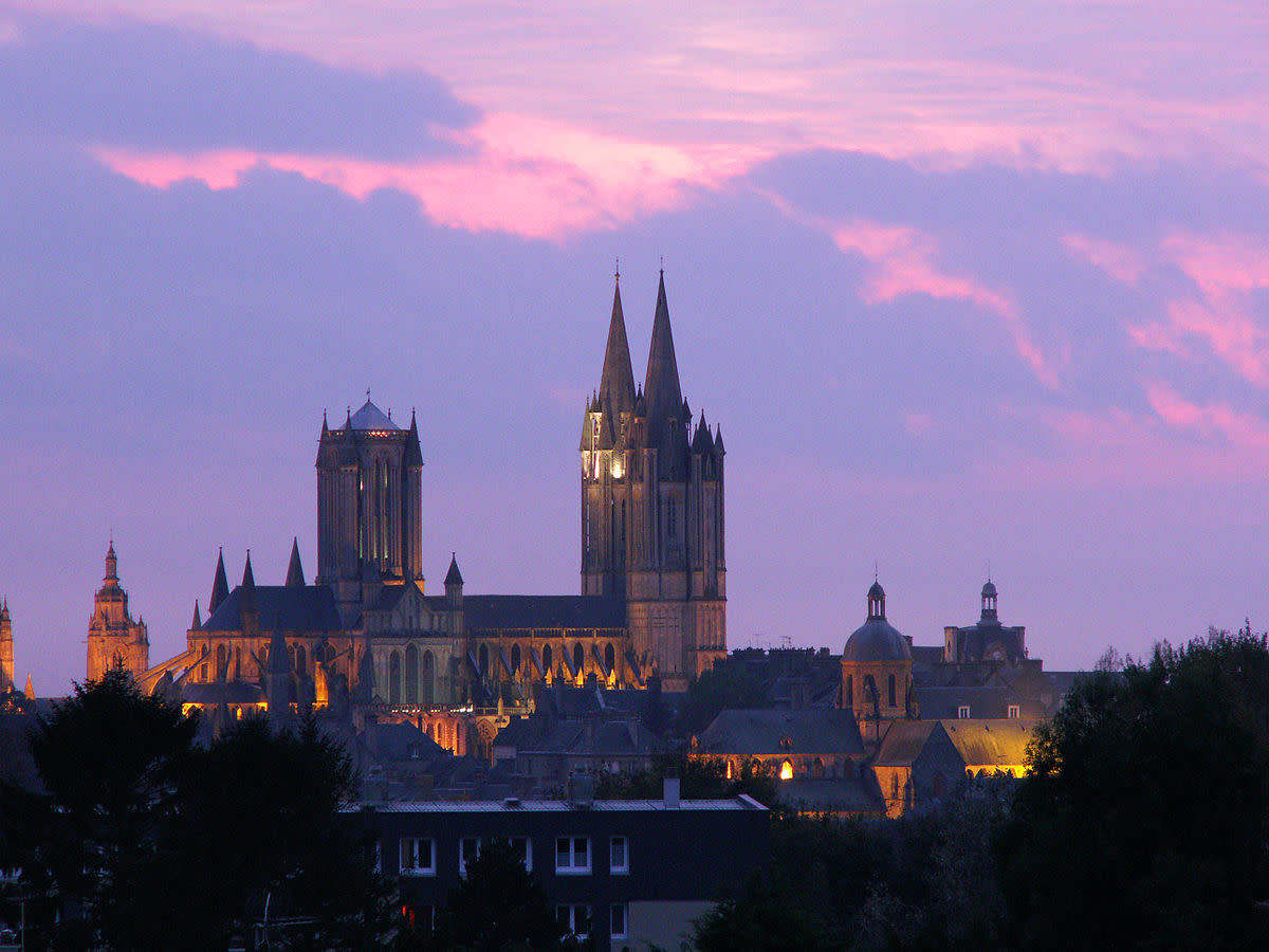 Coutances cathedral, its bishop Geoffroi another staunch ally of William