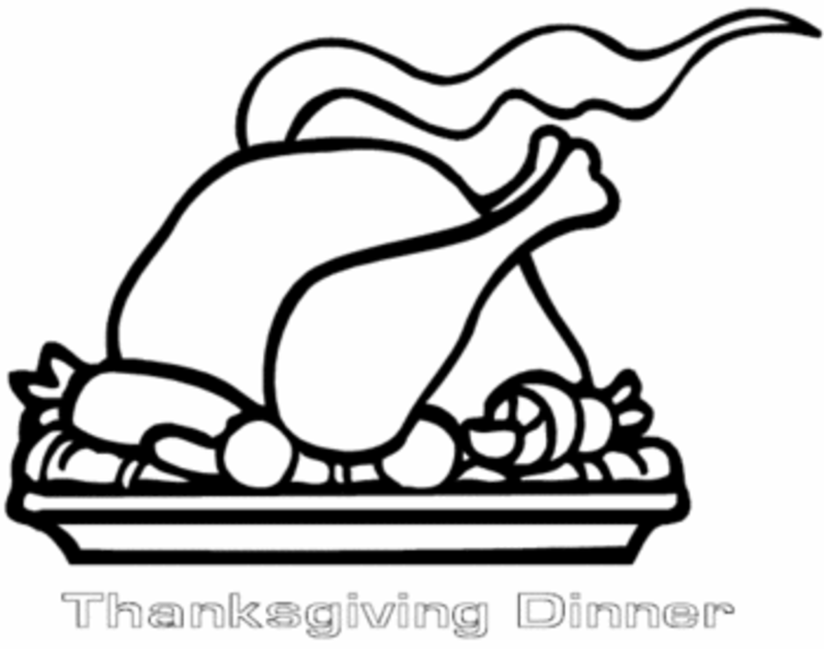 Thanksgiving Turkey Printable Coloring Pages