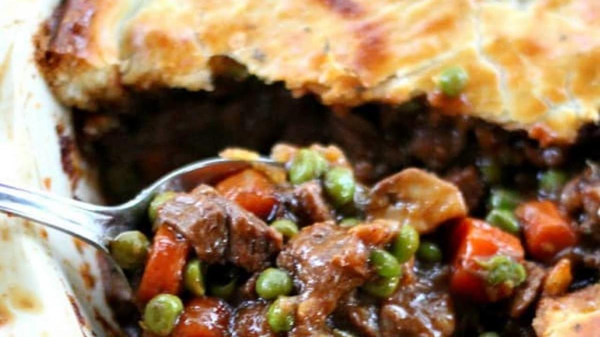 The American version of beef pot pie