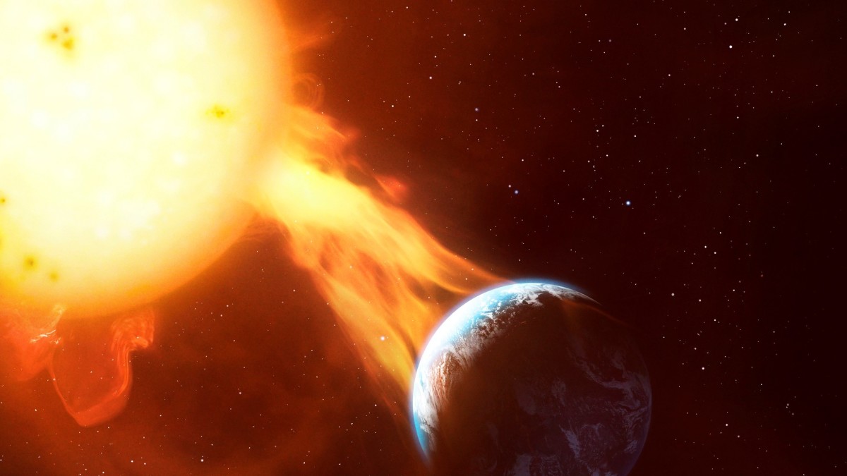 A Terrible Solar Storm Is Coming Towards the Earth