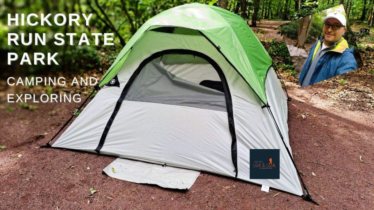 Camping at Hickory Run State Park in Pennsylvania SkyAboveUs