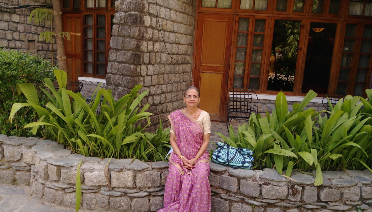 Mummy at the Norbulingka Institute, Dharmashala (Himachal Pradesh) in May, 2018 .... Photograph by Vanita Thakkar Mummy at the Norbulingka Institute, Dharmashala (Himachal Pradesh) in May, 2018 .... Photograph by Vanita Thakkar