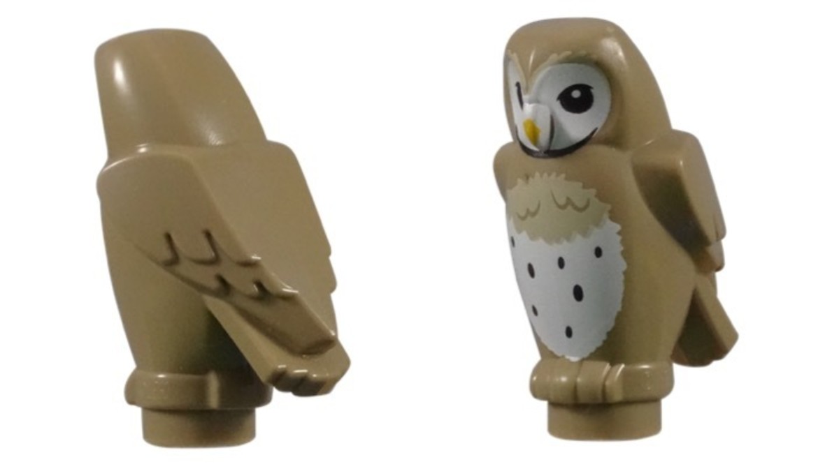 LEGO Harry Potter Hermione's Study Desk Polybag 30392 Dark Tan Owl Creature Piece