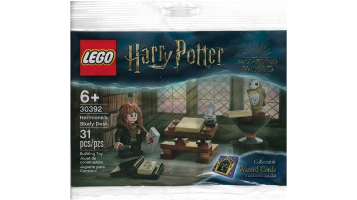 LEGO Harry Potter Hermione's Study Desk Polybag 30392 Review