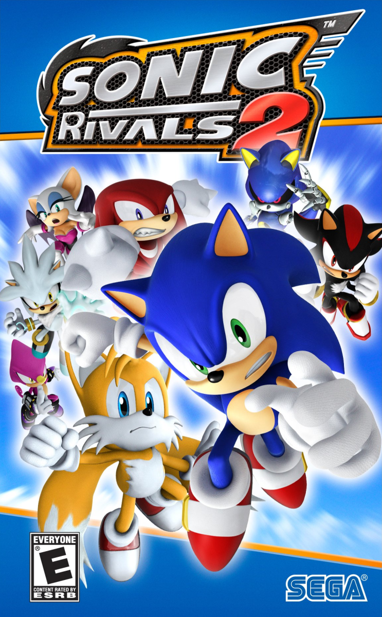 "Sonic Rivals 2" Cover Art