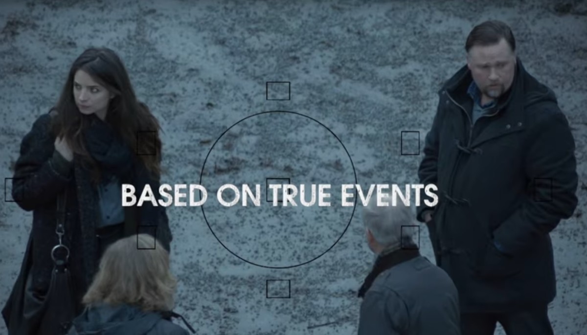 Four members of the cold-case team in The Truth Will Out (2018).