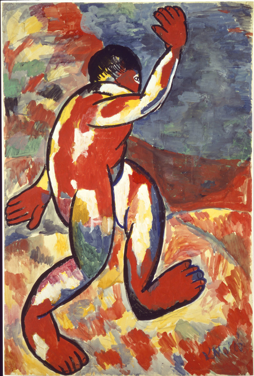 Bright, vivid colors and somewhat abstract forms characterized Fauvism and Expressionism. 