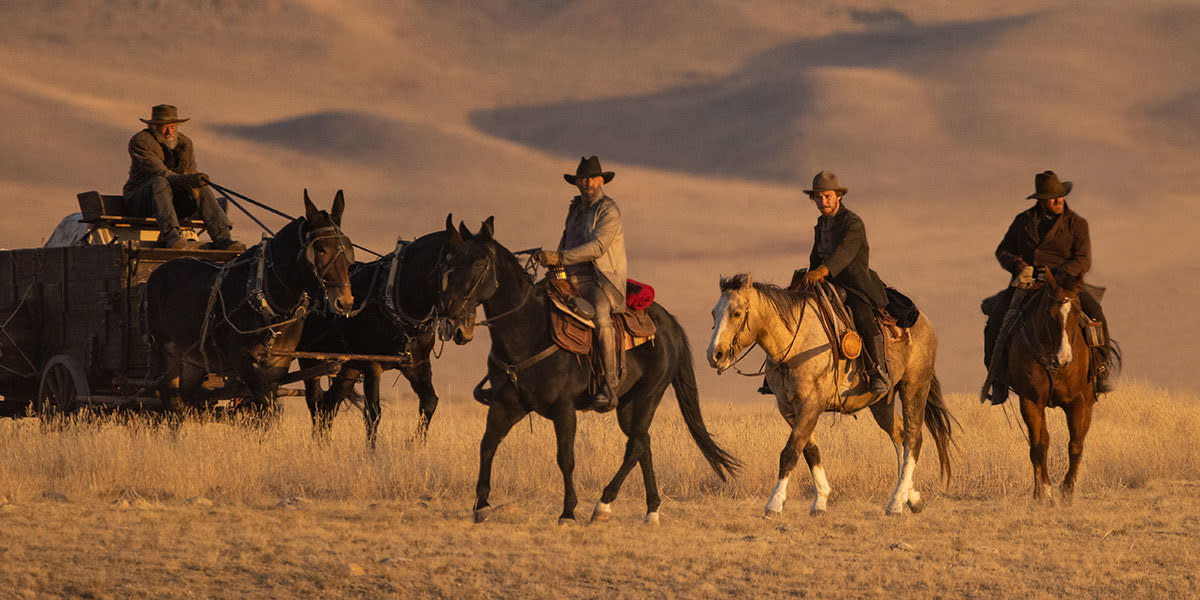 Scene from the film Butcher's Crossing.