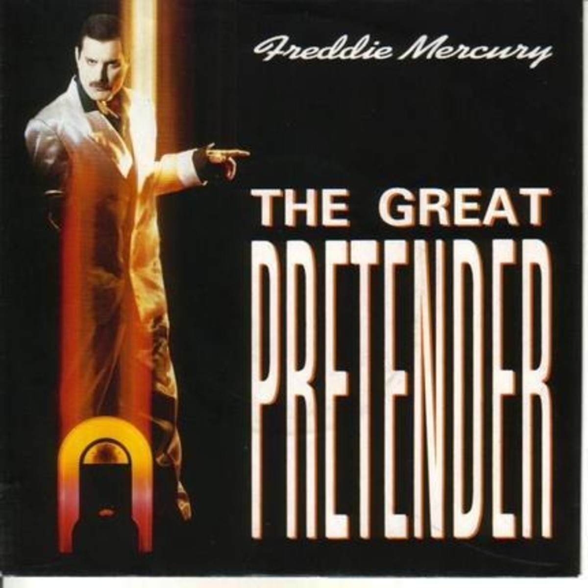 Freddie Mercury's 1987 single was a cover of The Platters' "The Great Pretender."