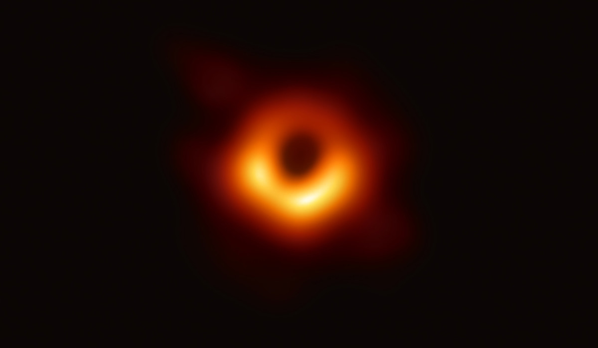 Using the Event Horizon Telescope, scientists obtained an image of a black hole in 2019.