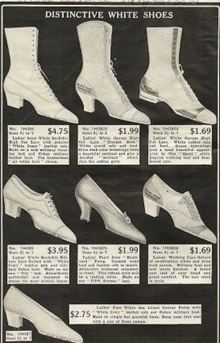 White Shoes in 1918