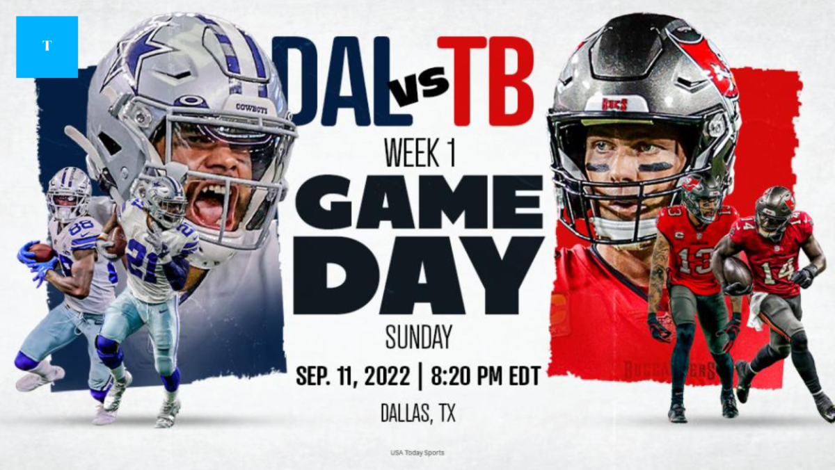 LIVE UP TO DATE : Tampa Bay Buccaneers At Dallas Cowboys.