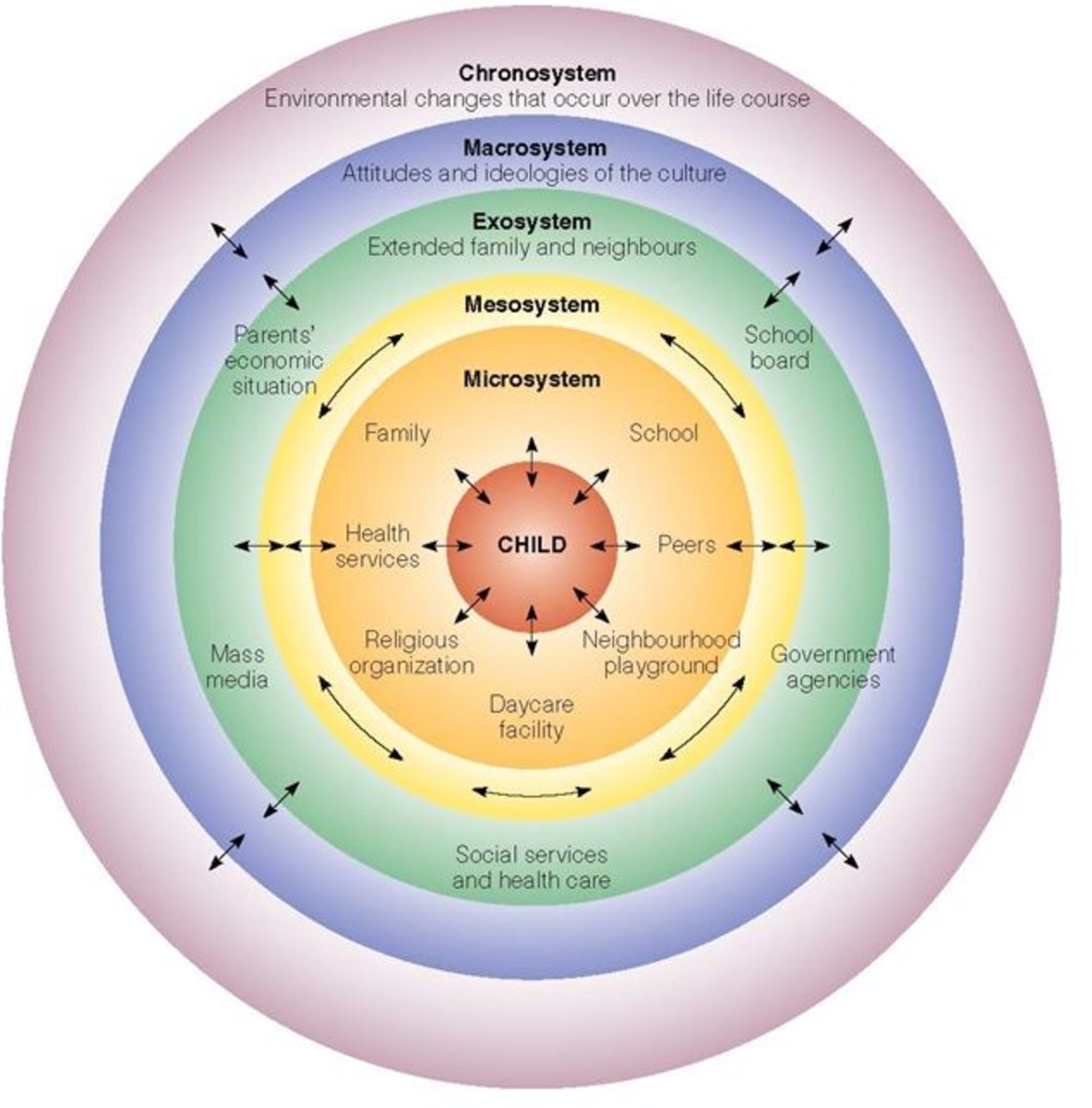 Bronfenbrenner ecological model