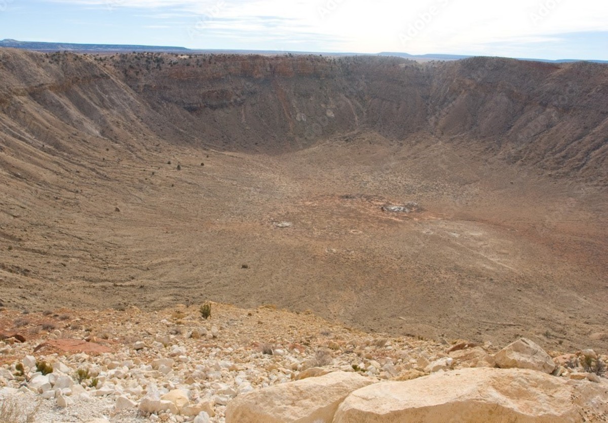 The Meteor Crater National Monument 
