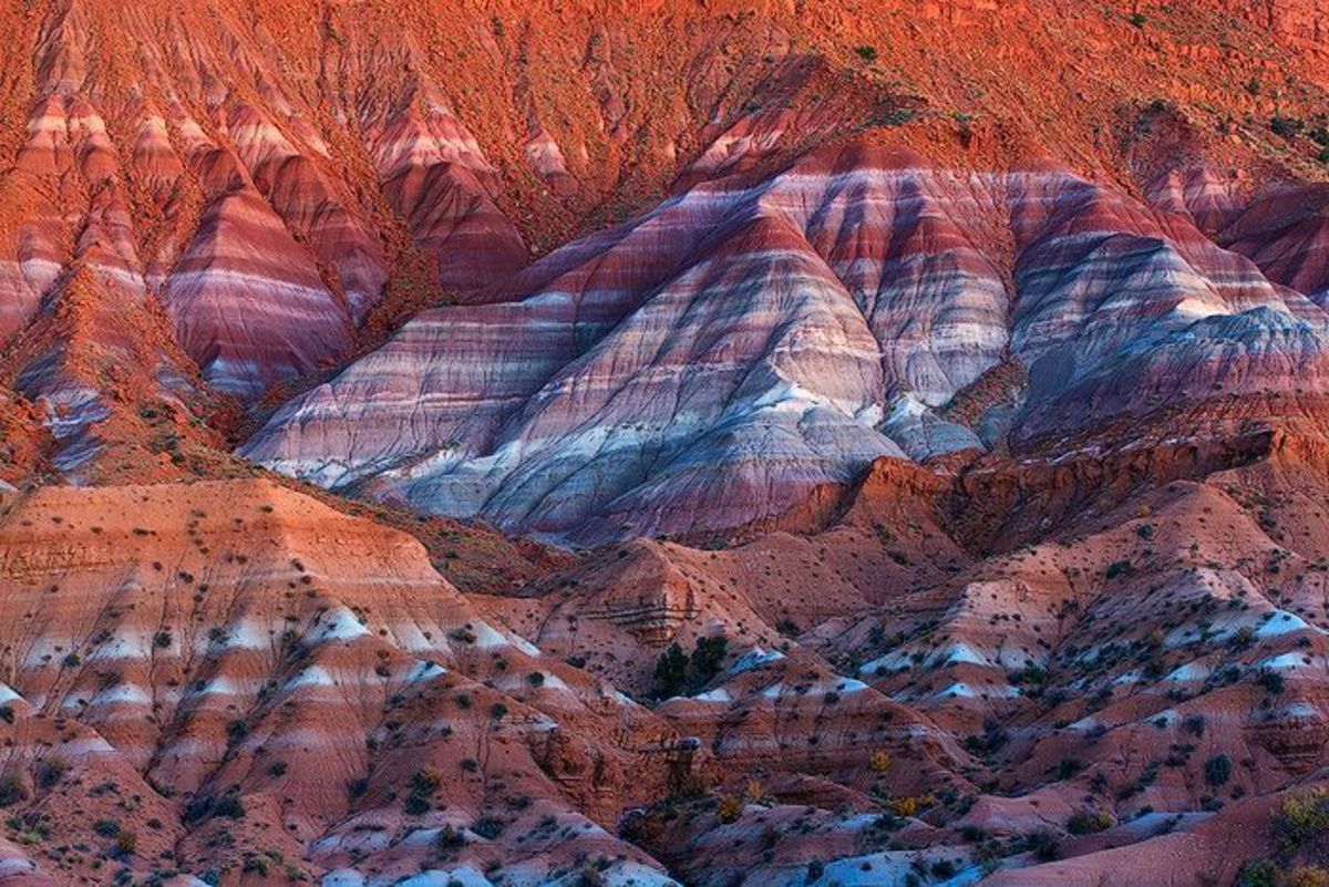 The amazing colors of the Painted Desert. 