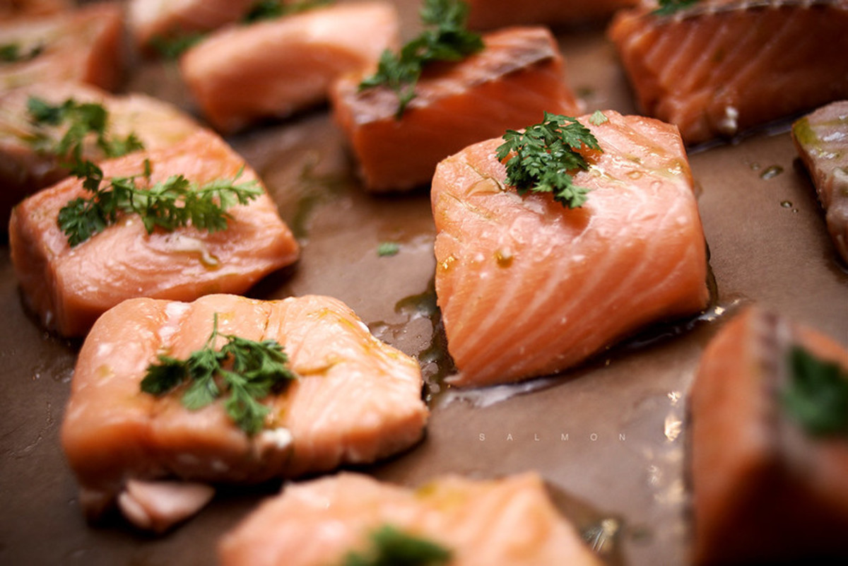 Salmon is rich in omega-3 fatty acids. Image by Camilo Rueda López