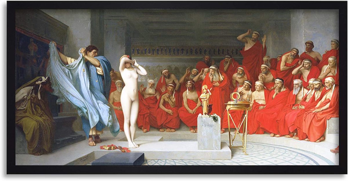 . Phryne's beauty was the subject of inspiration for many famous Greek writers, including Athenaeus, who elevated her to the status of a goddess in his work Deipnosophists.