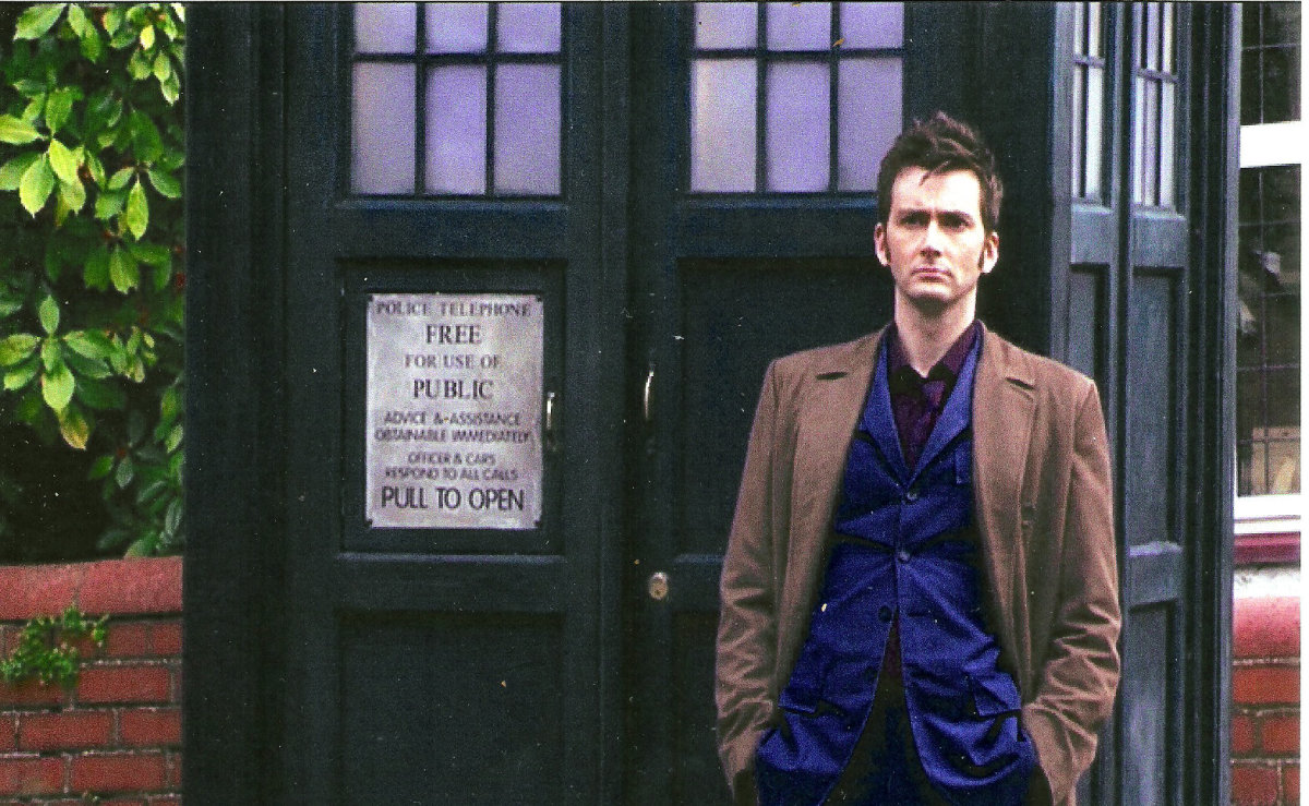 Doctor Who with David Tennant as The Doctor.