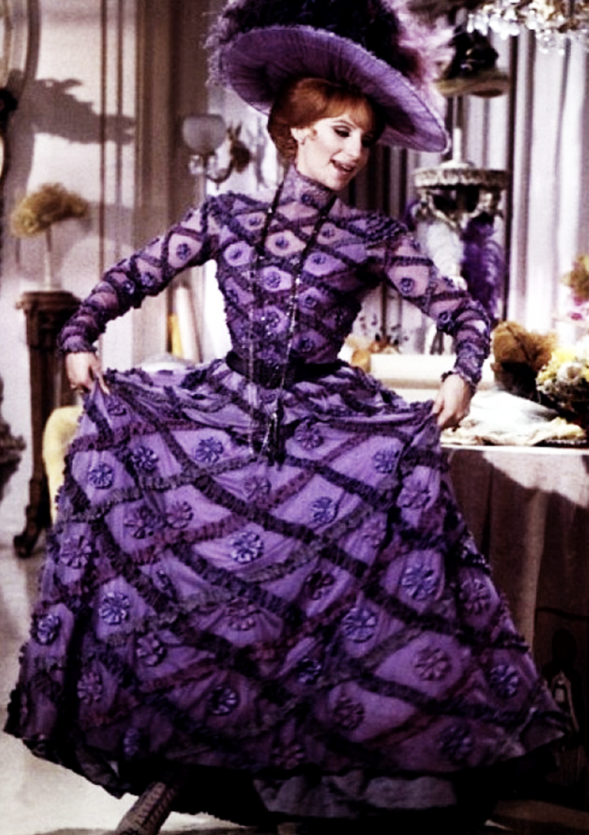 Barbra Streisand as Dolly Levi from Hello Dolly