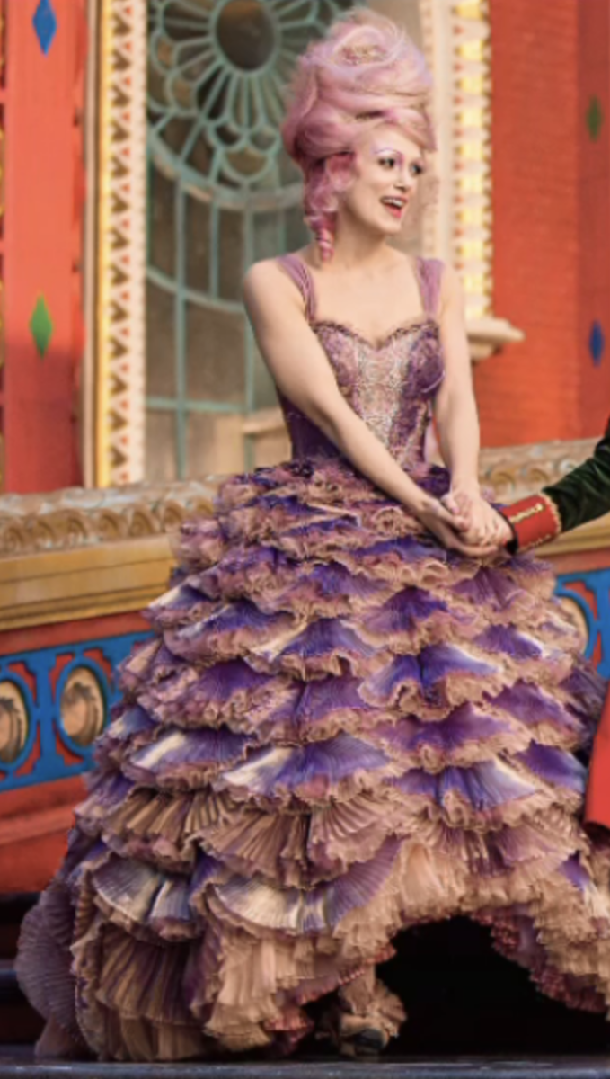 Keira Knightley, as  The Sugar Plum Fairy from The Nutcracker and the Four Realms