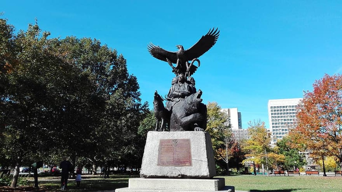 National Aboriginal Veterans Monument in Ottawa, Ontario
