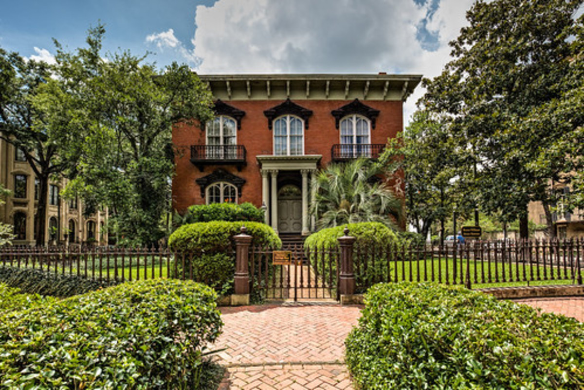 The Mercer House, Savannah, Georgia.