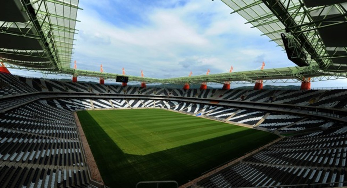 The Nelspruit Stadium or Mbombela Stadium