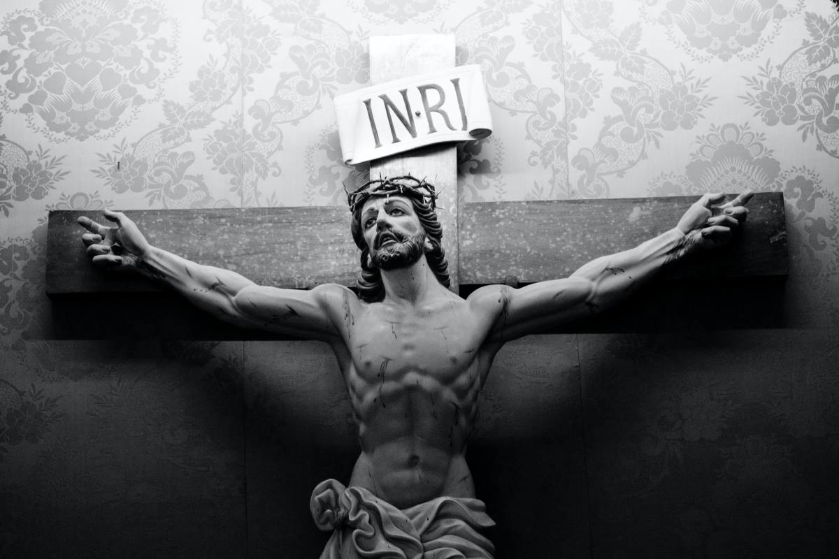 Christians believe Jesus was crucified to redeem man of his sins.