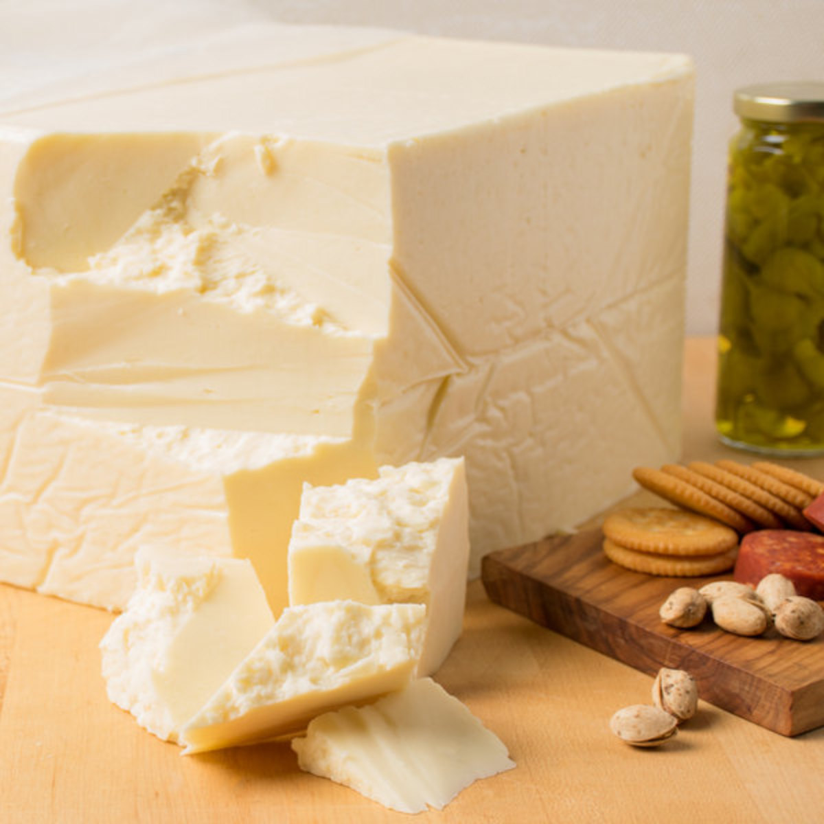 White cheddar is a popular flavoring for snacks