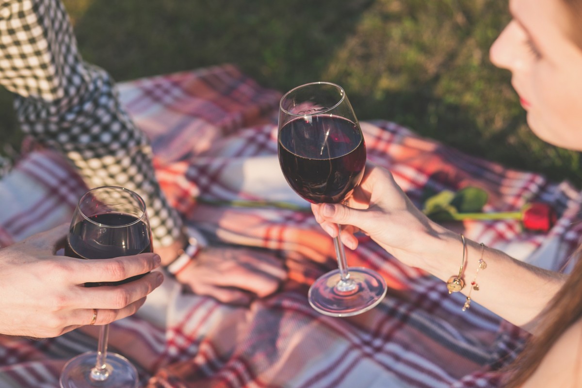 Pretty gold bracelets, wine and a picnic lunch make wonderful gifts for your lady love this holiday season.