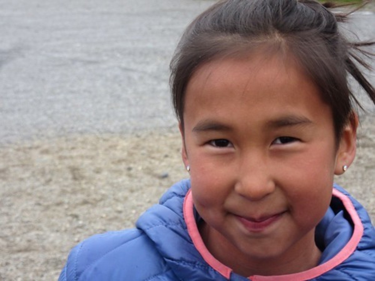 A group of Greenland Inuit children were denied a traditional upbringing.