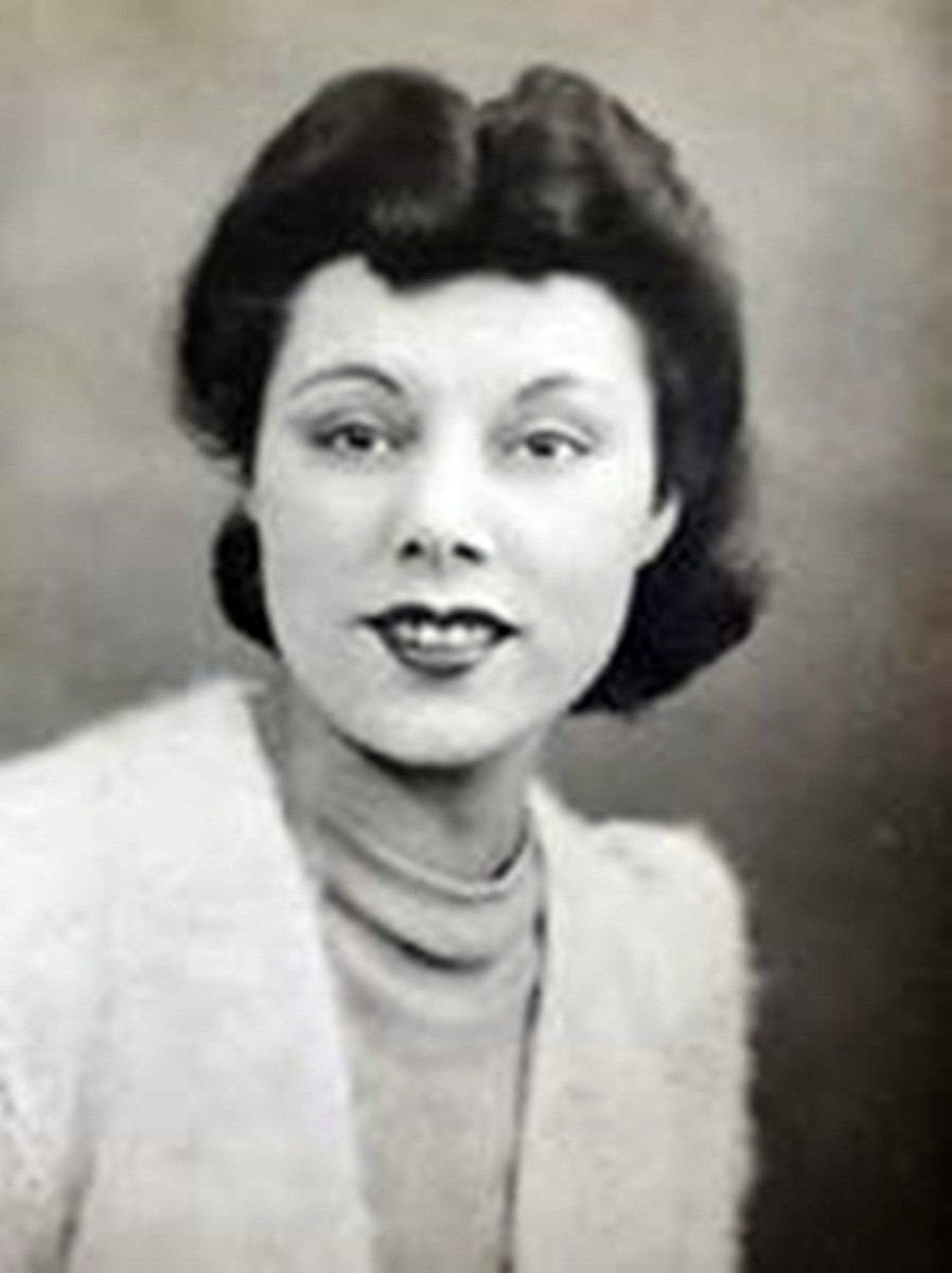 Dad's sister, my Auntie Alice.