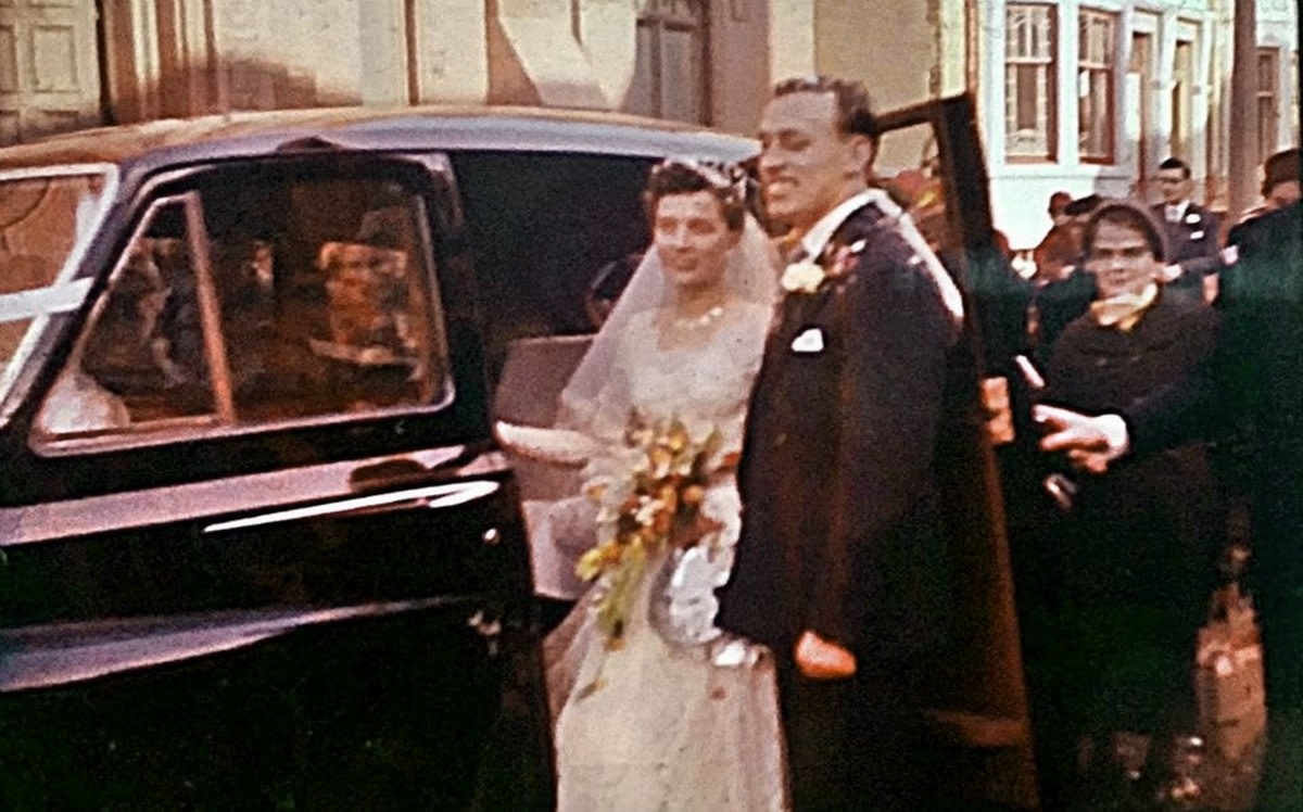 Mum and dad's wedding day (1957)