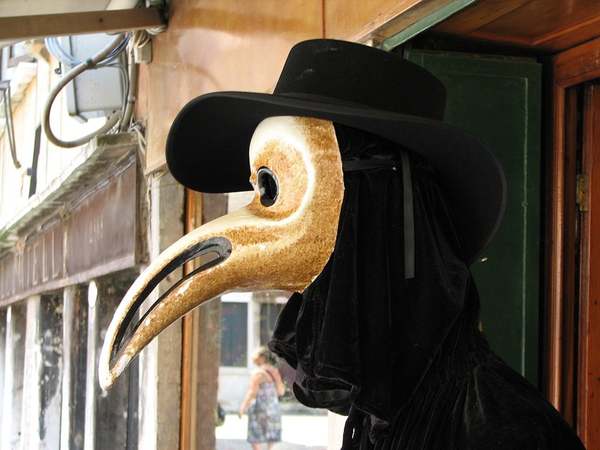 Venetian plague mask