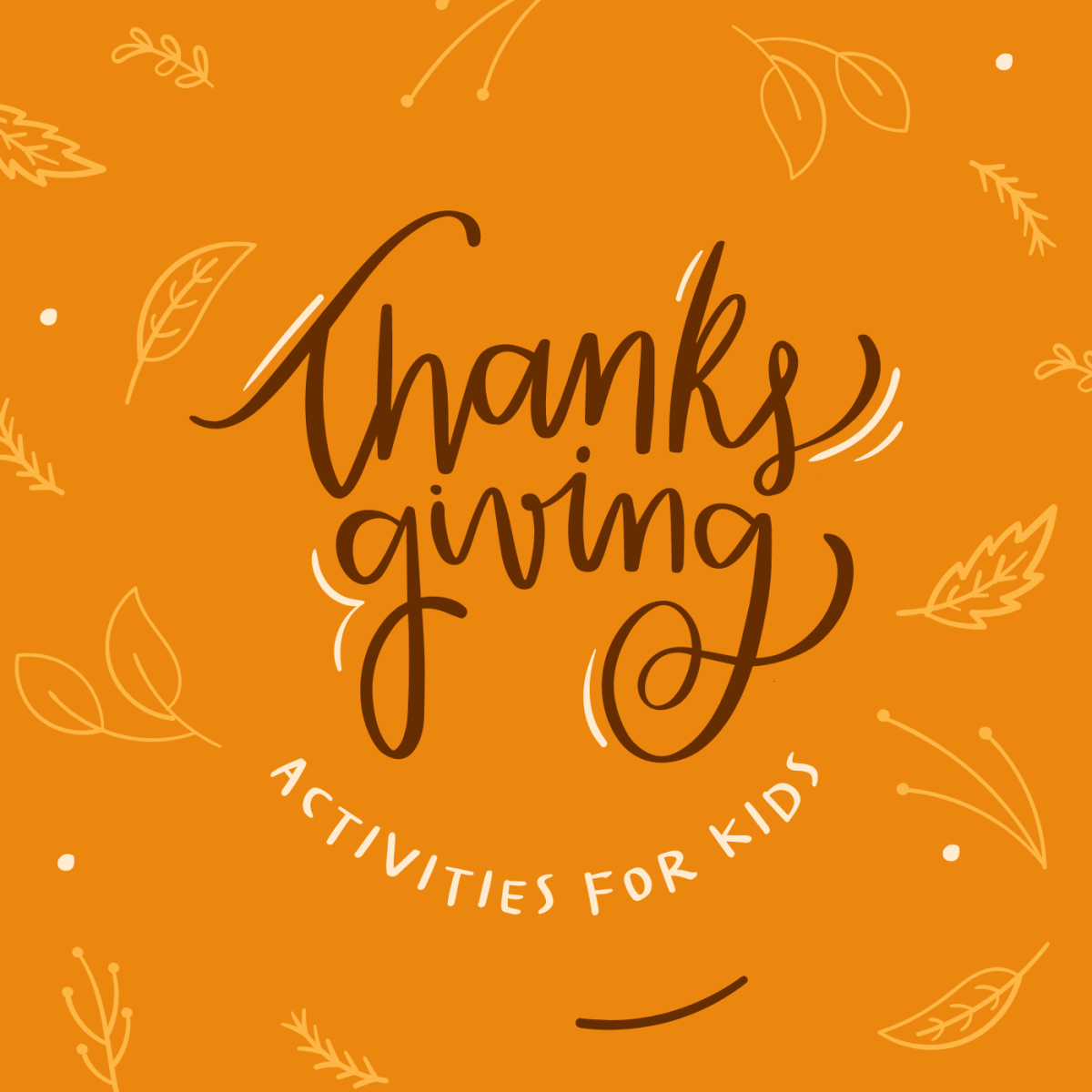 Teach your kids about Thanksgiving with these five fun activities!