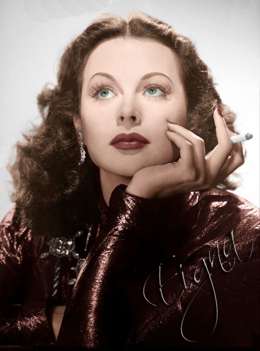 Hedy Lamarr was smokin'