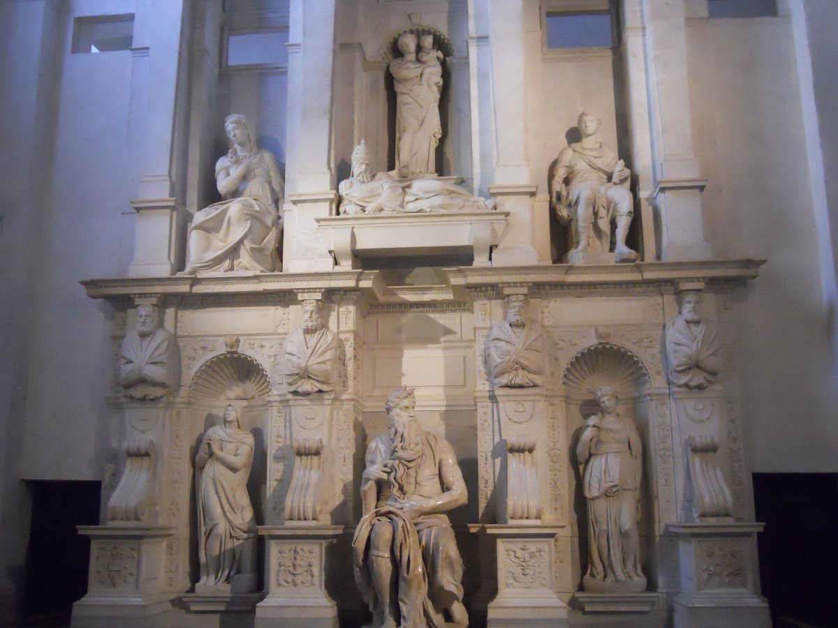 The Tomb of Pope Julius II in Rome