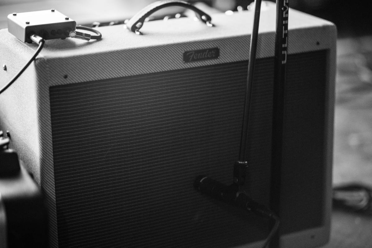 Lower-wattage tube amps are often loud enough for gigging. 