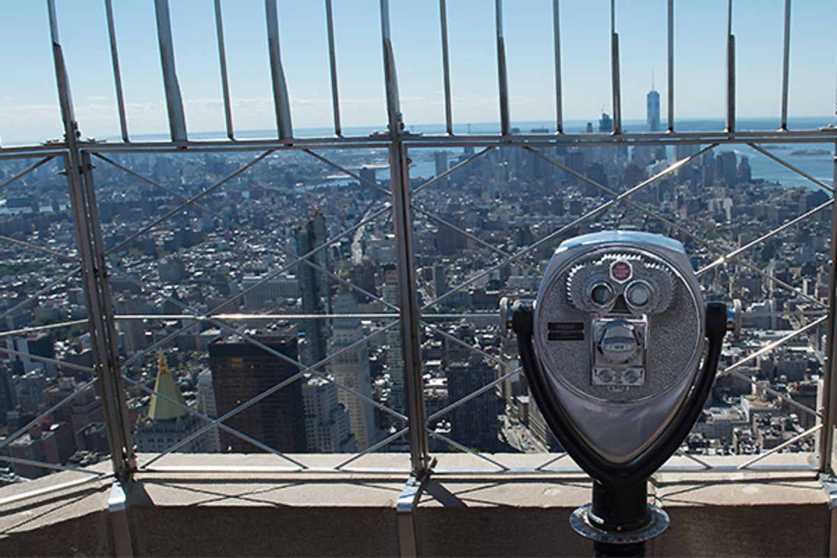 View looking south from 86th floor observatory--still one of New York's great perspectives