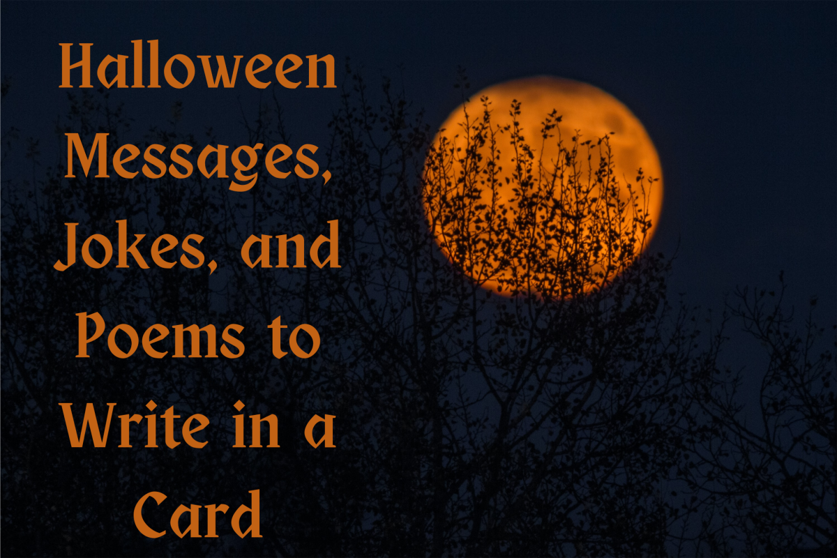 Here are some fun jokes and messages to write in a card for Halloween.